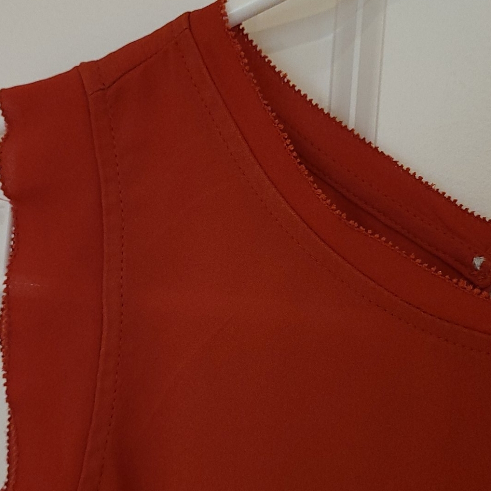 Loft Orange Top - Picture 3 of 4